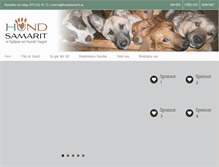Tablet Screenshot of hundsamarit.se